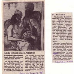 Kirchen Zeitung - Altarbild Edlitz